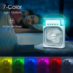 PureBreeze - Portable Humidifier Air Conditioner Fan