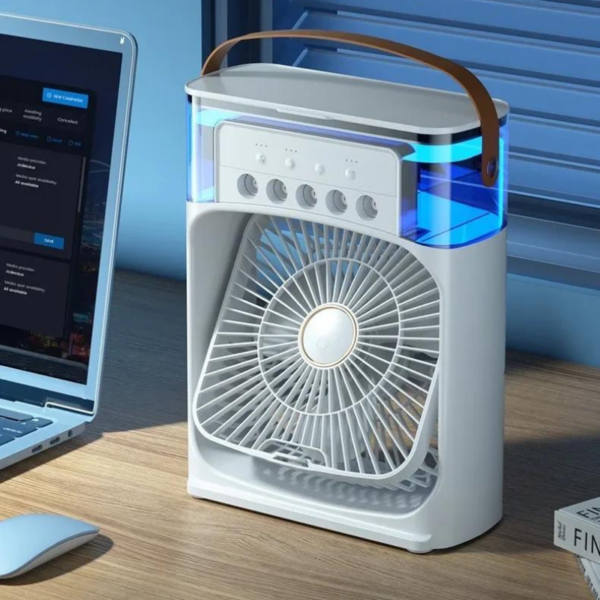 PureBreeze - Portable Humidifier Air Conditioner Fan