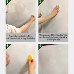 Really useful!!! – Electrostatic Absorption Wall Protective Film