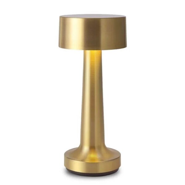 Retro LED Metal Cordless Table Lamp