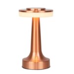 Retro LED Metal Cordless Table Lamp