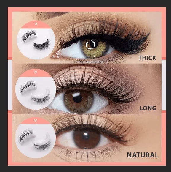 Accurateg - Reusable Self Adhesive Eyelashes