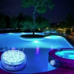 Submersible LED Pool Lights (RF Remote Control )