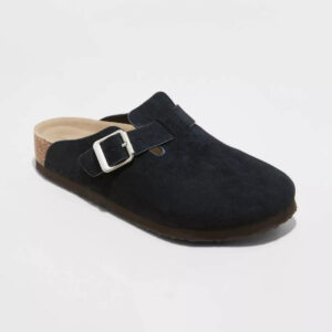 Suede Clogs