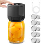 The JarVac Mason Jar Vacuum Sealer