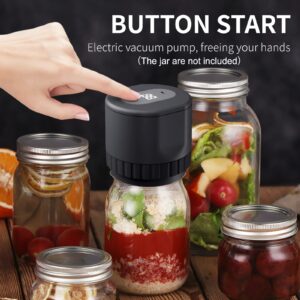 The JarVac Mason Jar Vacuum Sealer