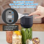 The JarVac Mason Jar Vacuum Sealer