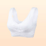 THE LAST DAY SALE OFF - Comfy Corset Bra Front Cross Side Buckle Lace Bras