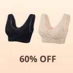 THE LAST DAY SALE OFF - Comfy Corset Bra Front Cross Side Buckle Lace Bras