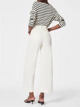 Tummy Control Cropped Wide-Leg Jeans