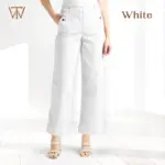 Twilluxe - Women's Stretch Twill Cropped Wide Leg Pants (2024 Edition)