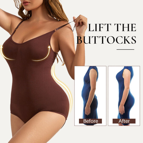 WOMEN FOR SURE THE VIRAL SNATCHED SILHOUETTE BODYSUIT (BUY 1 GET 1 FREE)