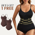 WOMEN FOR SURE THE VIRAL SNATCHED SILHOUETTE BODYSUIT (BUY 1 GET 1 FREE)