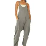 Wridie - Sale 70% - Womens Casual Wide-Leg Jumpsuit