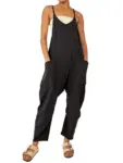 Wridie - Sale 70% - Womens Casual Wide-Leg Jumpsuit