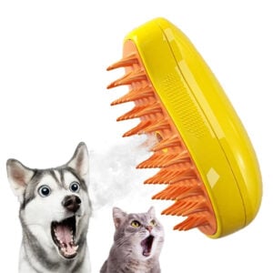 3 in 1 Dog Steam Brush