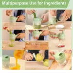 4 in 1 Multi-function Cordless Food Processor