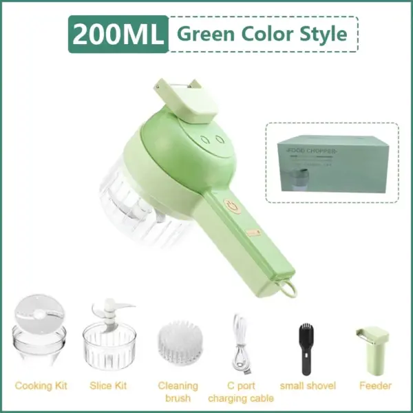 4 in 1 Multi-function Cordless Food Processor