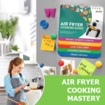 Air Fryer Cheat Sheet Magnets Cooking Guide Booklet