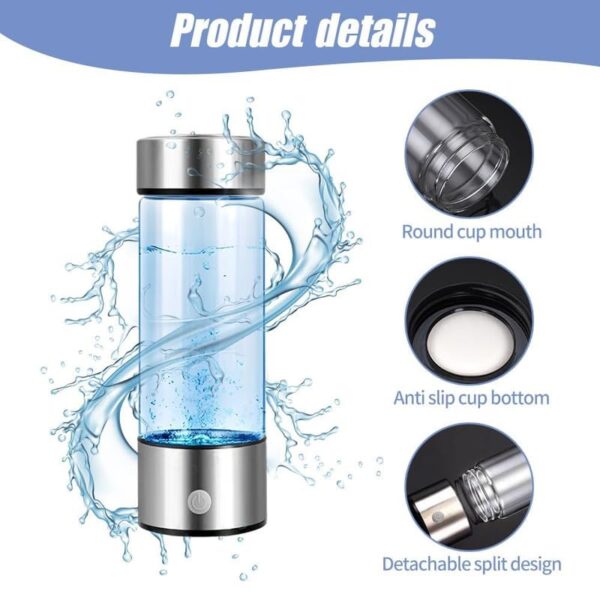 AquaFusion Pro - Premium Hydrogen Water Bottle