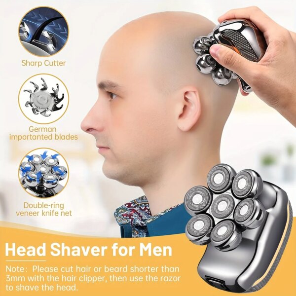 Barber Scape - Men's Electric Head Shaver