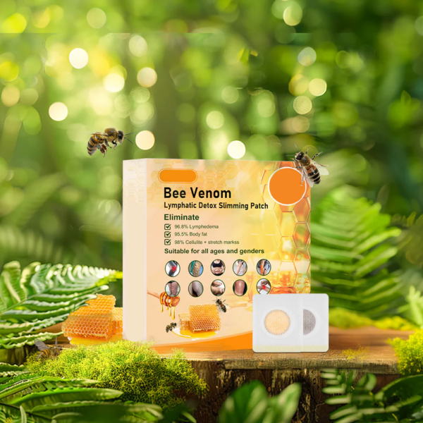  Bee Venom Lymphatic Drainage Slimming Patch - Limited Time 60% OFF (Suitable for use by individuals off all ages)