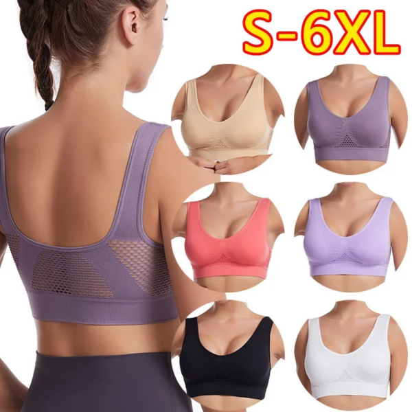 Breathable Cool Liftup Air Bras - Buy 1 Get 2 FREE