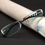 COLOR-CHANGING BUSINESS ALUMINUM ALLOY MYOPIA GLASSES