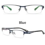 COLOR-CHANGING BUSINESS ALUMINUM ALLOY MYOPIA GLASSES