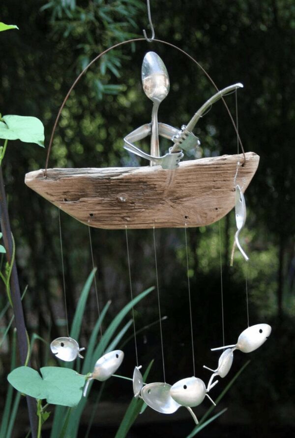 DOGDD Handmade Fisherman Wind Chime