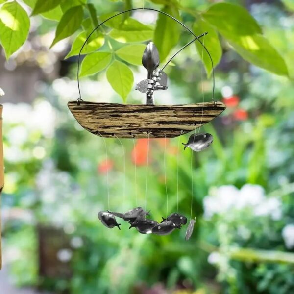 DOGDD Handmade Fisherman Wind Chime