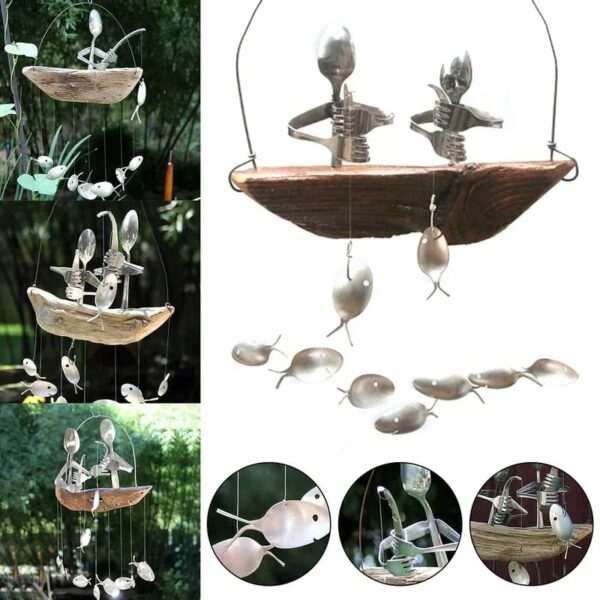 DOGDD Handmade Fisherman Wind Chime