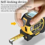 (Early July 4th Sale While Supplies Last NOW-50% OFF) Powerful 3-In-1 Laser Tape Measure Laser Rangefinder Flashlight Laser Level 