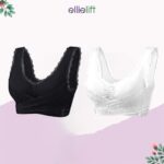 EllieLift - LAST DAY 70% OFF – Comfy Corset Bra Front Cross Side Buckle Lace Bras