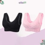 EllieLift - LAST DAY 70% OFF – Comfy Corset Bra Front Cross Side Buckle Lace Bras