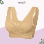 EllieLift - LAST DAY 70% OFF – Comfy Corset Bra Front Cross Side Buckle Lace Bras