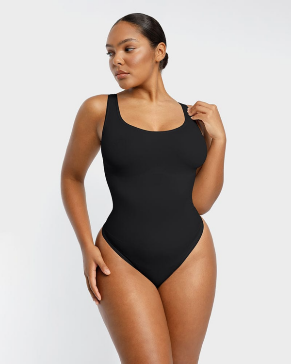 ESSENSIA Bodysuit Scoop Neck