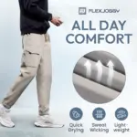 FlexJoggy - Unisex Multi-pocket Durable Jogger Pants