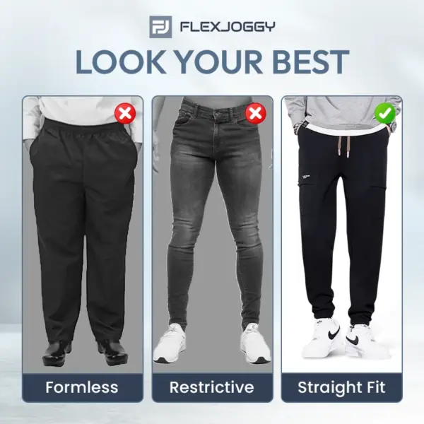 FlexJoggy - Unisex Multi-pocket Durable Jogger Pants