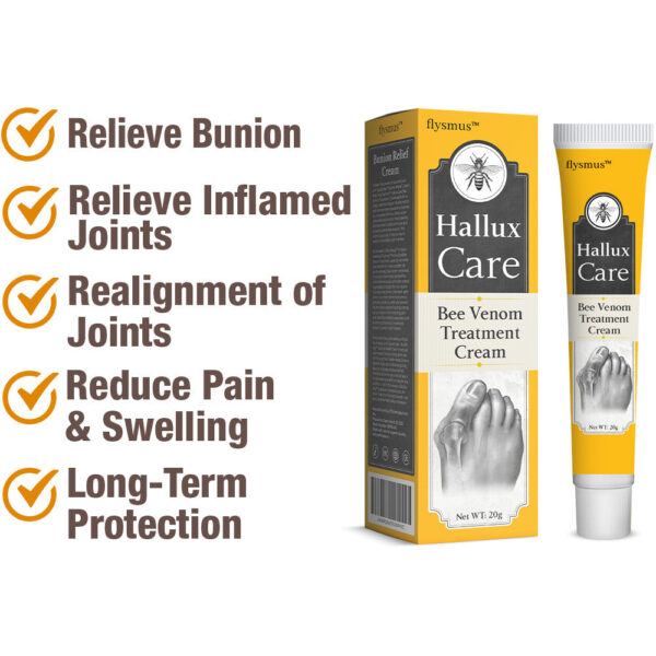 flysmus HalluxCare Bee Venom Treatment Cream