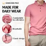 Gennelman Polo - Men Ice Silk Classic Polo