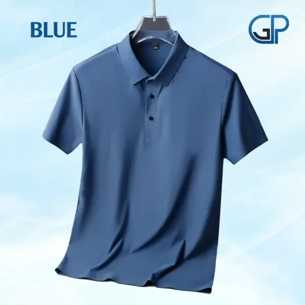 Gennelman Polo - Men Ice Silk Classic Polo