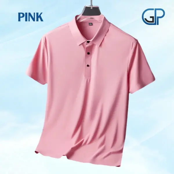 Gennelman Polo - Men Ice Silk Classic Polo