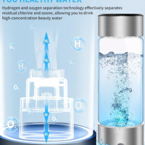 HydroBoost Ionizer Cup: Purest Hydration Water Bottle