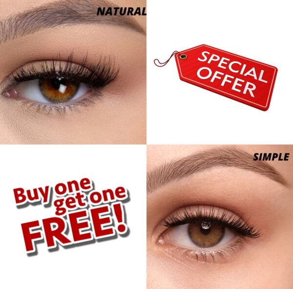 Krafty Beauty Magnetic Eyelashes (Buy 1 Get 1 Free - 2 PCS)