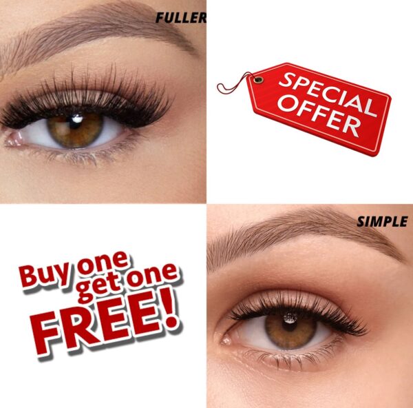 Krafty Beauty Magnetic Eyelashes (Buy 1 Get 1 Free - 2 PCS)