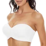 Last Day 49% OFF - Full Support Non-Slip Convertible Bandeau Bra