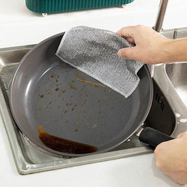 LAST DAY 70% OFF - Multifunctional Non-scratch Wire Dishcloth