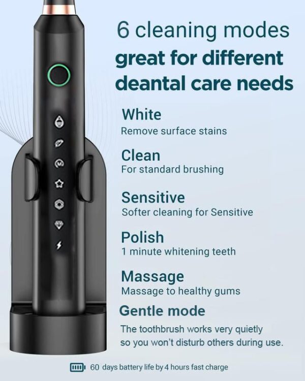 Last Day Promotion 49% OFF - Adult Sonic Electric Toothbrush