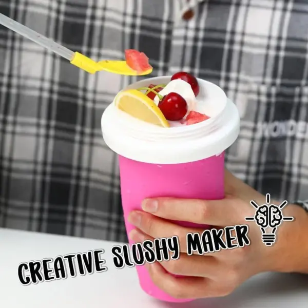 Last Day Promotion-SAVE 49% OFF - Smoothie Slushy Cup